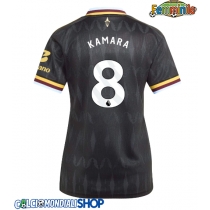 Maglie da calcio Aston Villa Boubacar Kamara #8 Seconda Maglia Femminile 2026-27 Manica Corta